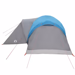 vidaXL Family Tent Dome 6-Person Camping Tent Lightweight Tent Waterproof - blue, 494 x 370 x 190 cm - Additional view 7
