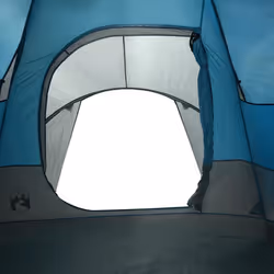 vidaXL Family Tent Dome 6-Person Camping Tent Lightweight Tent Waterproof - blue, 494 x 370 x 190 cm - Additional view 9
