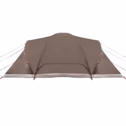 vidaXL Family Tent Dome 6-Person Camping Tent Lightweight Tent Waterproof - brown, 494 x 370 x 190 cm - Additional view 8