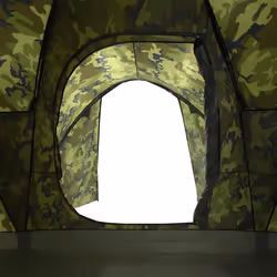 vidaXL Family Tent Dome 6-Person Camping Tent Lightweight Tent Waterproof - camouflage, 494 x 370 x 190 cm - Additional view 9