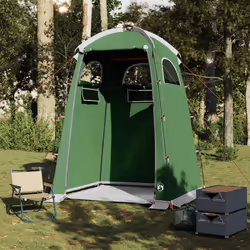 vidaXL Shower Tent Waterproof Privacy Tent Toilet Tent Patio Changing Shelter - green - Additional view 2