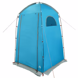vidaXL Shower Tent Waterproof Privacy Tent Toilet Tent Patio Changing Shelter - blue - Additional view 4