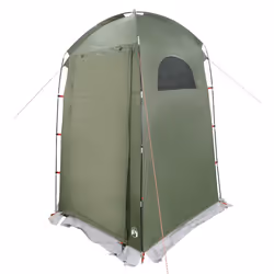 vidaXL Shower Tent Waterproof Privacy Tent Toilet Tent Patio Changing Shelter - olive green - Additional view 4