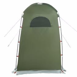 vidaXL Shower Tent Waterproof Privacy Tent Toilet Tent Patio Changing Shelter - olive green - Additional view 7