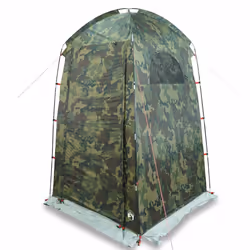 vidaXL Shower Tent Waterproof Privacy Tent Toilet Tent Patio Changing Shelter - camouflage