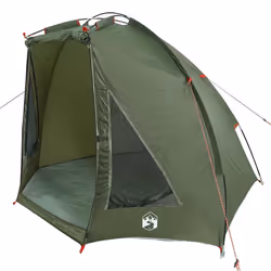 vidaXL Fishing Tent Waterproof Lightweight Tent Patio Camping Tent Day Shelter - olive green - Additional view 4