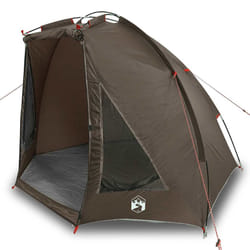 vidaXL Fishing Tent Waterproof Lightweight Tent Patio Camping Tent Day Shelter - brown
