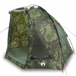 vidaXL Fishing Tent Waterproof Lightweight Tent Patio Camping Tent Day Shelter - camouflage