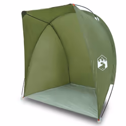 vidaXL Fishing Tent Olive Green Waterproof tent fishing shelter - olive green