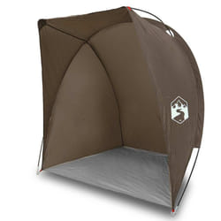 vidaXL Fishing Tent Brown Waterproof tent fishing shelter camping shelter