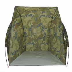 vidaXL Fishing Tent Olive Green Waterproof tent fishing shelter - camouflage - Additional view 4