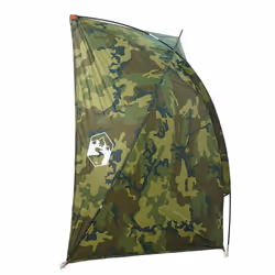 vidaXL Fishing Tent Olive Green Waterproof tent fishing shelter - camouflage - Additional view 5