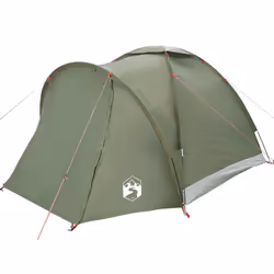 vidaXL Fishing Tent 2-Person Olive Green Waterproof tent fishing shelter - green - Additional view 4