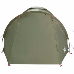 vidaXL Fishing Tent 2-Person Olive Green Waterproof tent fishing shelter - green - Additional view 6