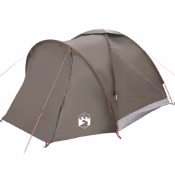 vidaXL Fishing Tent 2-Person Olive Green Waterproof tent fishing shelter - brown - Additional view 4