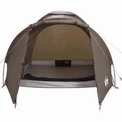 vidaXL Fishing Tent 2-Person Olive Green Waterproof tent fishing shelter - brown - Additional view 5