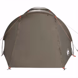 vidaXL Fishing Tent 2-Person Olive Green Waterproof tent fishing shelter - brown - Additional view 6