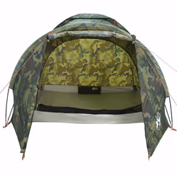 vidaXL Fishing Tent 2-Person Olive Green Waterproof tent fishing shelter - camouflage - Additional view 5