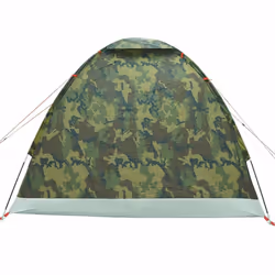 vidaXL Fishing Tent 2-Person Olive Green Waterproof tent fishing shelter - camouflage - Additional view 8