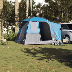 vidaXL Car Tent 4-Person Car Tailgate Tent SUV Tailgate Awning Waterproof - blue - Additional view 2