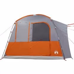 vidaXL Car Tent 4-Person Car Tailgate Tent SUV Tailgate Awning Waterproof - grey and orange - Additional view 6