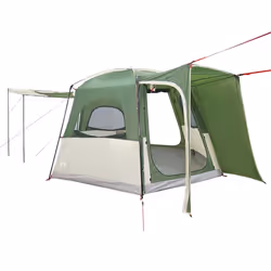 vidaXL Car Tent 4-Person Car Tailgate Tent Tailgate Awning Green Waterproof - Additional view 2