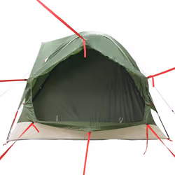 vidaXL Car Tent 4-Person Car Tailgate Tent Tailgate Awning Green Waterproof - Additional view 7