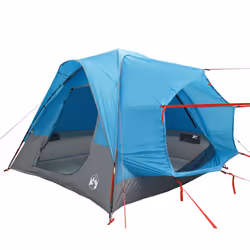 vidaXL Car Tent 4-Person Car Tailgate Tent Tailgate Awning Blue Waterproof - Additional view 2