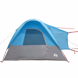 vidaXL Car Tent 4-Person Car Tailgate Tent Tailgate Awning Blue Waterproof - Additional view 5