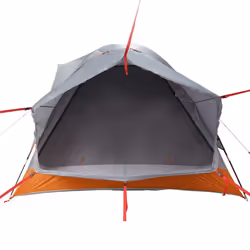 vidaXL Car Tent 4-Person Car Tailgate Shade Tent Grey and Orange Waterproof - Additional view 7