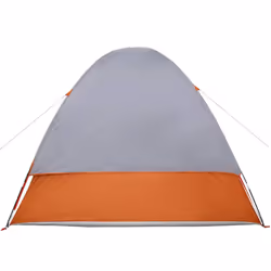 vidaXL Car Tent 4-Person Car Tailgate Shade Tent Grey and Orange Waterproof - Additional view 8