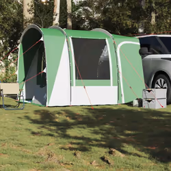 vidaXL Car Tent 4-Person Blue Waterproof tent garden tent outdoor shelter - green - Additional view 2