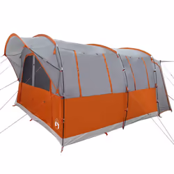 vidaXL Car Tent 4-Person Waterproof Car Tailgate Tent SUV Tailgate Awning - grey and orange - Additional view 4