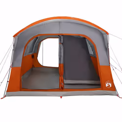 vidaXL Car Tent 4-Person Waterproof Car Tailgate Tent SUV Tailgate Awning - grey and orange - Additional view 5