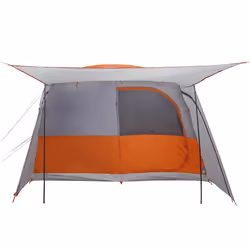 vidaXL Car Tent 4-Person Waterproof Car Tailgate Tent SUV Tailgate Awning - grey and orange - Additional view 8