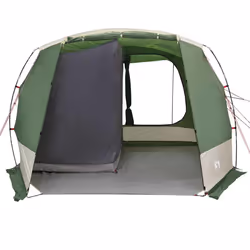 vidaXL Car Tent Grey and Orange Waterproof tent garden tent outdoor shelter - green