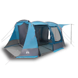 vidaXL Car Tent Grey and Orange Waterproof tent garden tent outdoor shelter - blue