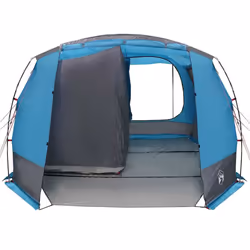 vidaXL Car Tent Grey and Orange Waterproof tent garden tent outdoor shelter - blue - Additional view 4