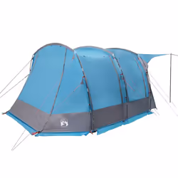 vidaXL Car Tent Grey and Orange Waterproof tent garden tent outdoor shelter - blue - Additional view 8