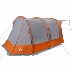 vidaXL Car Tent Grey and Orange Waterproof tent garden tent outdoor shelter - grey and orange - Additional view 10