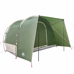 vidaXL Car Tent 2-Person Car Tailgate Tent Tailgate Awning Green Waterproof - Additional view 4
