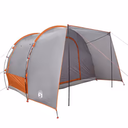 vidaXL Car Tent 2-Person Car Tailgate Shade Tent Grey and Orange Waterproof - Additional view 4