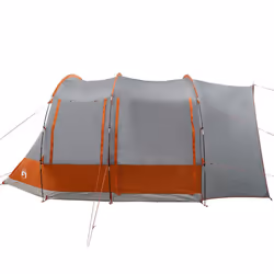 vidaXL Car Tent 2-Person Waterproof Car Tailgate Tent SUV Tailgate Awning - grey and orange - Additional view 6