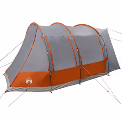 vidaXL Car Tent 2-Person Waterproof Car Tailgate Tent SUV Tailgate Awning - grey and orange - Additional view 8