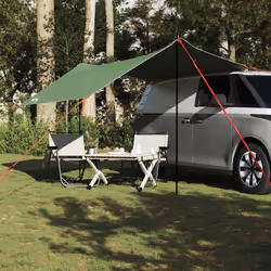 vidaXL Car Tent Green Waterproof tent garden tent outdoor shelter camping tent - green