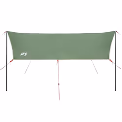 vidaXL Car Tent Green Waterproof tent garden tent outdoor shelter camping tent - green - Additional view 4