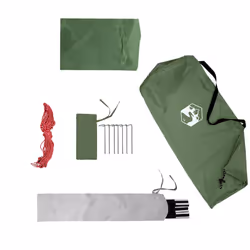 vidaXL Car Tent Green Waterproof tent garden tent outdoor shelter camping tent - green - Additional view 9