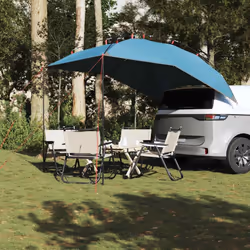 vidaXL Car Tent Green Waterproof tent garden tent outdoor shelter camping tent - blue