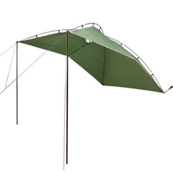 vidaXL Car Tent Green Waterproof tent garden tent outdoor shelter camping tent - green