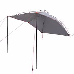 vidaXL Car Tent Blue Waterproof tent garden tent outdoor shelter camping tent - grey and orange